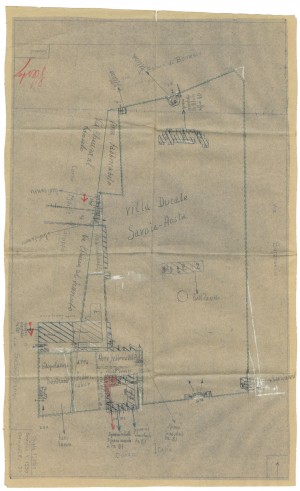 Bombardamenti aerei. Censimento edifici danneggiati o distrutti. ASCT Fondo danni di guerra inv. 1350 cart. 27 fasc. 41. © Archivio Storico della Città di Torino