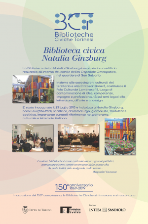 1869-2019. Biblioteca civica Natalia Ginzburg