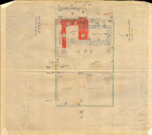 Bombardamenti aerei. Censimento edifici danneggiati o distrutti. ASCT Fondo danni di guerra inv. 531 cart. 10 fasc. 12. © Archivio Storico della Città di Torino