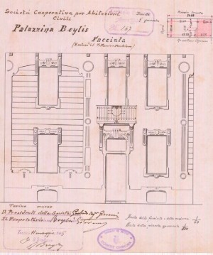 Palazzina Liberty via Delle Alpi, 3