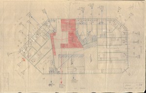 Bombardamenti aerei. Censimento edifici danneggiati o distrutti. ASCT Fondo danni di guerra inv. 984 cart. 20 fasc. 21. © Archivio Storico della Città di Torino