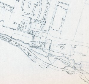 Cascina Mirafiori. Istituto Geografico Militare, Pianta di Torino, 1974. © Archivio Storico della Città di Torino