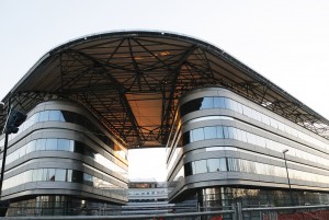 Nuovi edifici per l'Università, cantiere ex area Italgas, 2011. © Università degli studi di Torino - Divisione Edilizia e Grandi Infrastrutture