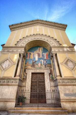 La chiesa della Madonna degli Angeli (facciata). Fotografia di Mattia Boero, 2010. © MuseoTorino. 