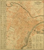 Plan de la ville de Turin, 1906