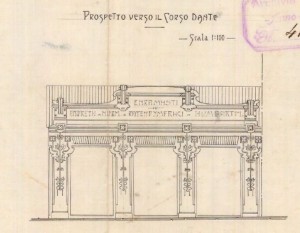 Ampliamento di casa in corso Dante, 118