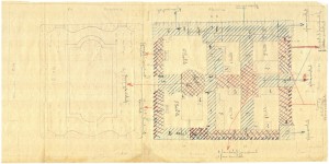 Bombardamenti aerei. Censimento edifici danneggiati o distrutti. ASCT Fondo danni di guerra inv. 105 cart. 2 fasc. 34. © Archivio Storico della Città di Torino