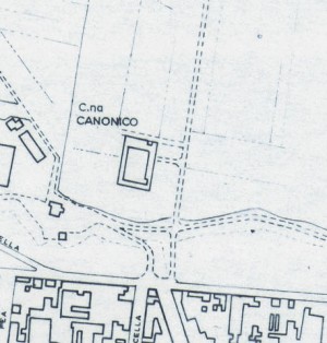 Cascina Canonico. Istituto Geografico Militare, Pianta di Torino, 1974. © Archivio Storico della Città di Torino