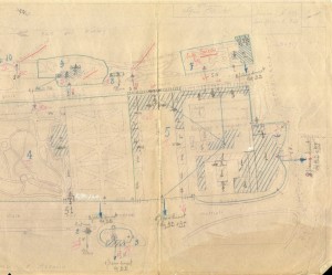 Bombardamenti aerei. Censimento edifici danneggiati o distrutti. ASCT Fondo danni di guerra inv. 362 cart. 6 fasc. 1_seconda parte. © Archivio Storico della Città di Torino