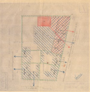 Bombardamenti aerei. Censimento edifici danneggiati o distrutti. ASCT Fondo danni di guerra inv. 1177 cart. 24 fasc. 31. © Archivio Storico della Città di Torino