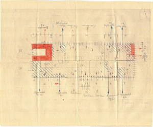 Bombardamenti aerei. Censimento edifici danneggiati o distrutti. ASCT Fondo danni di guerra inv. 306 cart. 5 fasc. 46. © Archivio Storico della Città di Torino