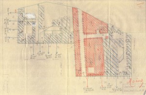 Bombardamenti aerei. Censimento edifici danneggiati o distrutti. ASCT Fondo danni di guerra inv. 838 cart. 17 fasc. 15. © Archivio Storico della Città di Torino