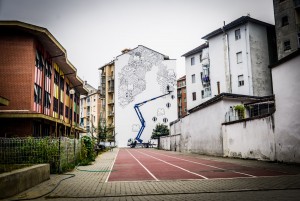 “Habitat” i muri dipinti da Millo in Barriera di Milano