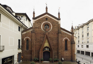 Facciata della chiesa di San Domenico (2). Fotografia di Paolo Gonella, 2010. © MuseoTorino.