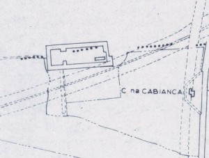 Cascina Cabianca. Istituto Geografico Militare, Pianta di Torino, 1974. © Archivio Storico della Città di Torino