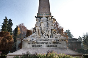 Luigi Belli, Monumento alla spedizione di Crimea (particolare), 1888. Fotografia di Mattia Boero, 2010. © Museo