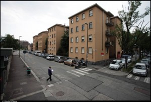 Veduta del 22° Quartiere IACP. Fotografia di Michele D'Ottavio, 2011. © MuseoTorino