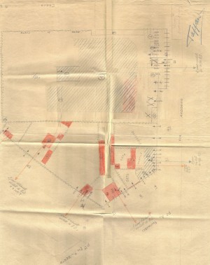 Bombardamenti aerei. Censimento edifici danneggiati o distrutti. ASCT Fondo danni di guerra inv. 972 cart. 20 fasc. 9 prima parte. © Archivio Storico della Città di Torino