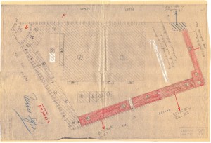 Bombardamenti aerei. Censimento edifici danneggiati o distrutti. ASCT Fondo danni di guerra inv. 1300 cart. 26 fasc. 56. © Archivio Storico della Città di Torino