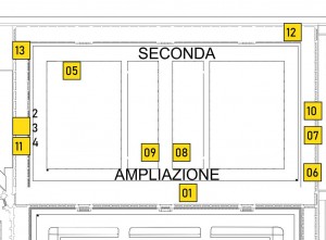 Planimetria Cimitero Monumentale, Seconda Ampliazione