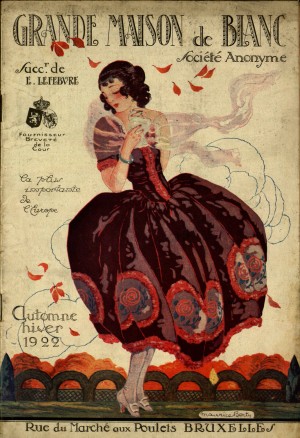 Magasin Grand Maison du blanc, catalogo 1922, Fondo Elisa Ricci. Biblioteca civica Centrale © Biblioteche civiche torinesi