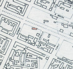 Cascina Commenda. Istituto Geografico Militare, Pianta di Torino, 1974. © Archivio Storico della Città di Torino