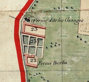 Cascina Grangia Scott. Catasto Napoleonico, 1805, © Archivio di Stato di Torino