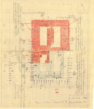 Bombardamenti aerei. Censimento edifici danneggiati o distrutti. ASCT Fondo danni di guerra inv. 146 cart. 3 fasc. 35. © Archivio Storico della Città di Torino