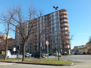 Edificio residenziale in corso Lecce 20, sull'area della fabbrica Streglio