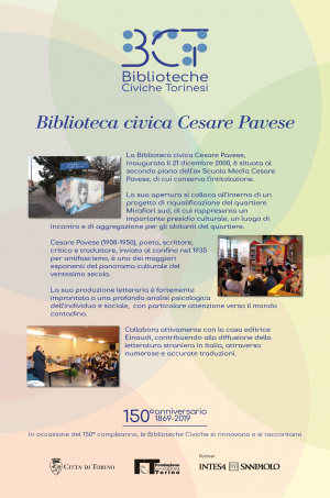 1869-2019. Biblioteca civica Cesare Pavese