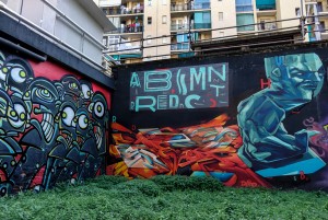 Truly Design, ENCS, TOTS crew, ADC crew, Galo, murales senza titolo, 2015/2018, giardinetti di via Fattori