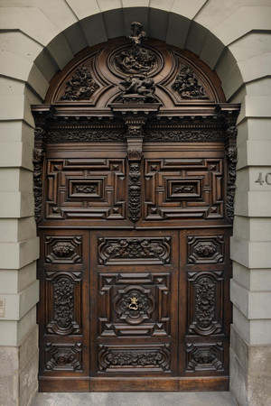 Palazzo Trucchi di Levaldigi (portone d’ingresso). Fotografia Studio fotografico Gonella, 2011. © MuseoTorino.