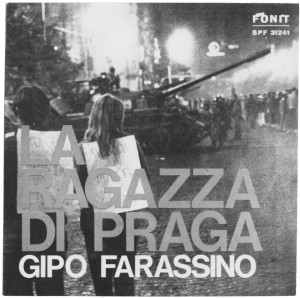 Il 45 giri «La ragazza di Praga», 1969