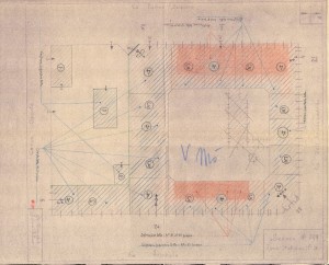 Bombardamenti aerei. Censimento edifici danneggiati o distrutti. ASCT Fondo danni di guerra inv. 127 cart. 3 fasc. 16. © Archivio Storico della Città di Torino 