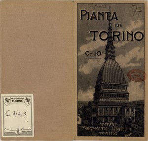 Pianta di Torino, 1910 circa. Biblioteca civica centrale, Cartografico 3/4.3.02 © Biblioteche civiche torinesi