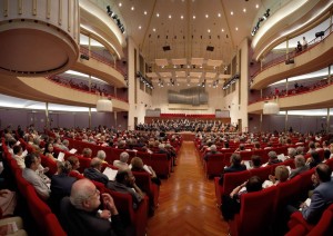 Sala dell' Auditorium RAI Arturo Toscanini. Fotografia di Mattia Boero, 2009. © MITO SettembreMusica