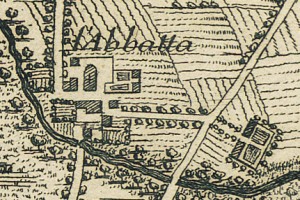 Abbadia di Stura. Gaspard Baillieu, Plan de la Ville et Citadelle de Turin, 1705, © Archivio Storico della Città di Torino
