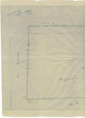 Bombardamenti aerei. Censimento edifici danneggiati o distrutti. ASCT Fondo danni di guerra inv. 2104 cart. 43 fasc. 2 prima parte. © Archivio Storico della Città di Torino