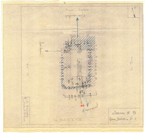 Bombardamenti aerei. Censimento edifici danneggiati o distrutti. ASCT Fondo danni di guerra inv. 78 cart. 2 fasc. 7. © Archivio Storico della Città di Torino