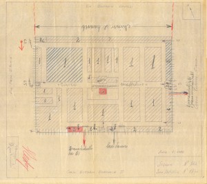 Bombardamenti aerei. Censimento edifici danneggiati o distrutti. ASCT Fondo danni di guerra inv. 764 cart. 15 fasc. 45. © Archivio Storico della Città di Torino