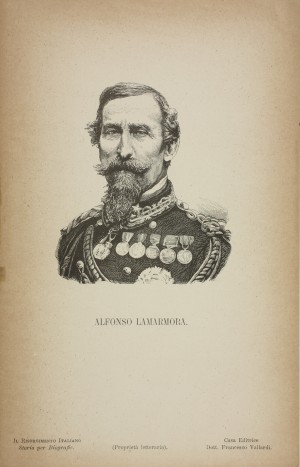 Alfonso Ferrero della Marmora, litografia. © Museo Nazionale del Risorgimento Italiano di Torino.