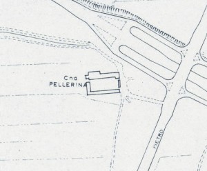 Cascina Pellerina. Istituto Geografico Militare, Pianta di Torino, 1974. © Archivio Storico della Città di Torino