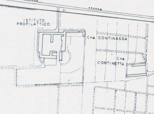Cascina Continassa. Istituto Geografico Militare, Pianta di Torino, 1974. © Archivio Storico della Città di Torino