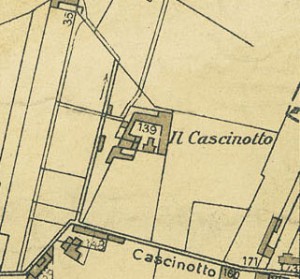 Cascinotto di Strada del Cascinotto. Pianta di Torino, 1935. © Archivio Storico della Città di Torino