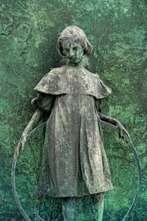 02e Pietro Canonica (1869-1959), Monumento Pratis, la bambina: Laura Vigo ( 1898-1907), datato 1920 (B 398). Fotografia di Roberto Cortese, 2018