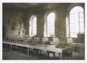 Corso Palestro, Biblioteca civica. Effetti prodotti dai bombardamenti dell'incursione aerea del 9 dicembre 1942. UPA 3035D_9D03-02. © Archivio Storico della Città di Torino