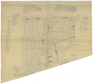 Bombardamenti aerei. Censimento edifici danneggiati o distrutti. ASCT Fondo danni di guerra inv. 1058 cart. 22 fasc. 13 seconda parte. © Archivio Storico della Città di Torino