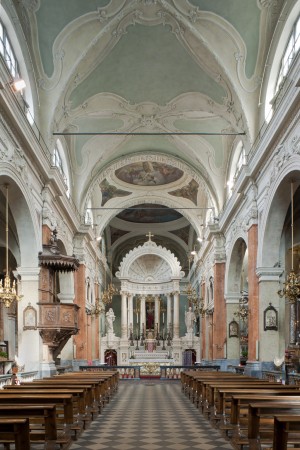 Chiesa di Sant'Agostino, interno. Fotografia Studio fotografico Gonella, 2011. © MuseoTorino