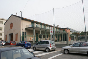 La vecchia chiesa ora salone dell’Oratorio. Fotografia di Giuseppe Beraudo per Officina della Memoria, 2009.