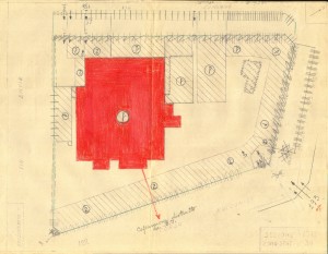 Bombardamenti aerei. Censimento edifici danneggiati o distrutti. ASCT Fondo danni di guerra inv. 1518 cart. 31 fasc. 8. © Archivio Storico della Città di Torino 